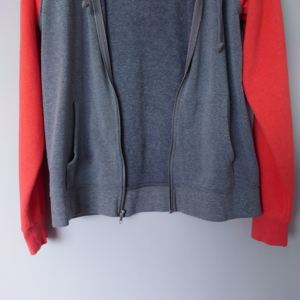 Threads 4 Thought Raglan Colorblock Full Zip Hooded Fleece Jacket - Picture 4 of 7